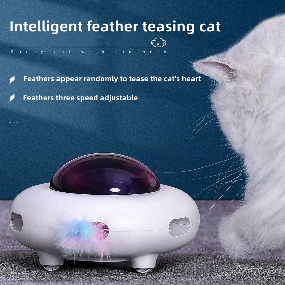 Smart UFO Cat Toy
