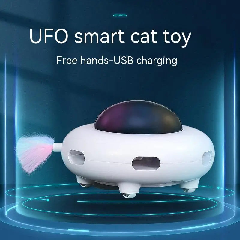 Smart UFO Cat Toy