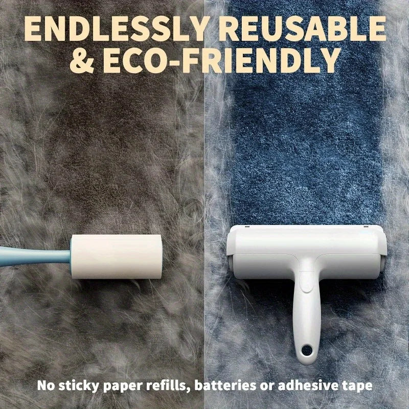Reusable Pet Hair Remover Roller for Furniture & Clothing