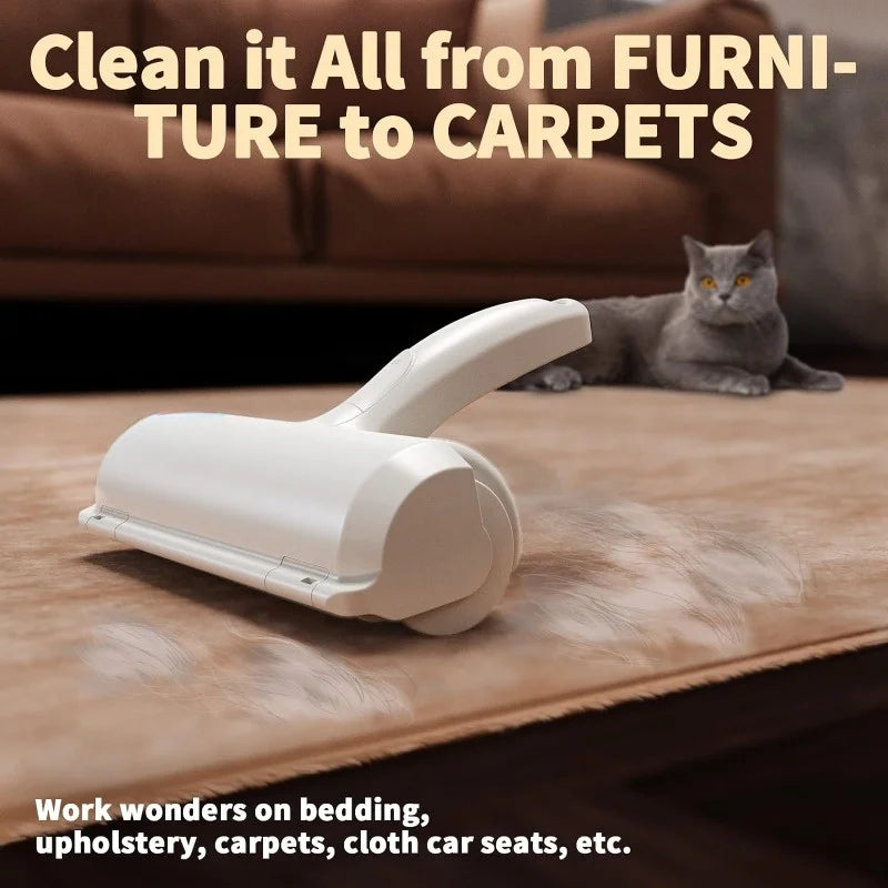 Reusable Pet Hair Remover Roller for Furniture & Clothing