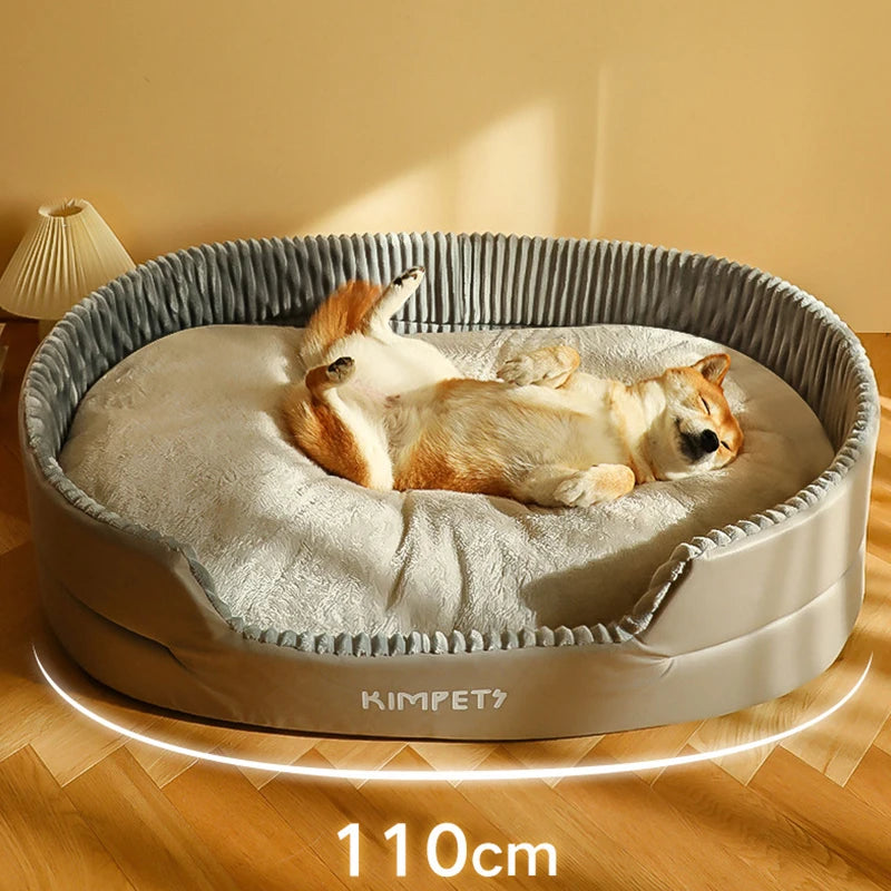 Kimpets Removable Pet Dog Bed Waterproof Plush Mat Sofa