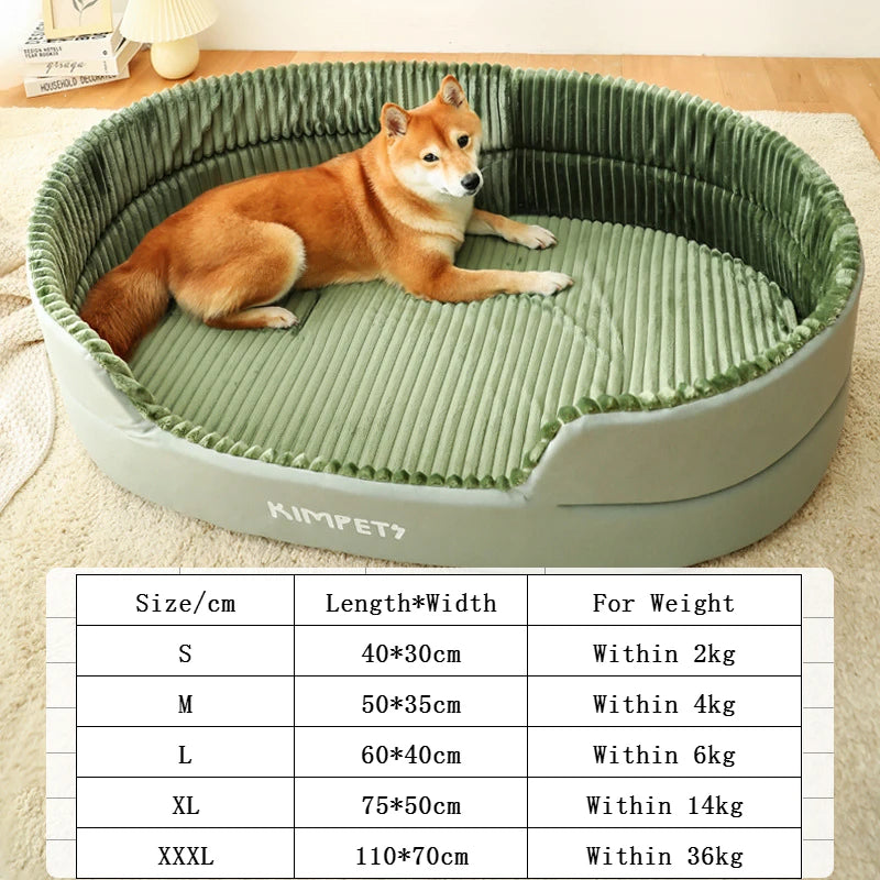 Kimpets Removable Pet Dog Bed Waterproof Plush Mat Sofa