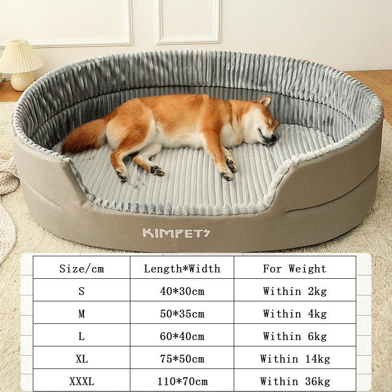 Kimpets Removable Pet Dog Bed Waterproof Plush Mat Sofa