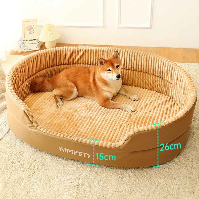 Kimpets Removable Pet Dog Bed Waterproof Plush Mat Sofa