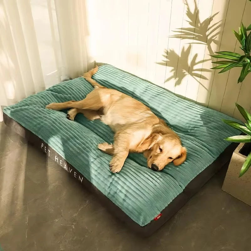 Soft Winter Dog Bed - Warm Corduroy Mat for All Sizes