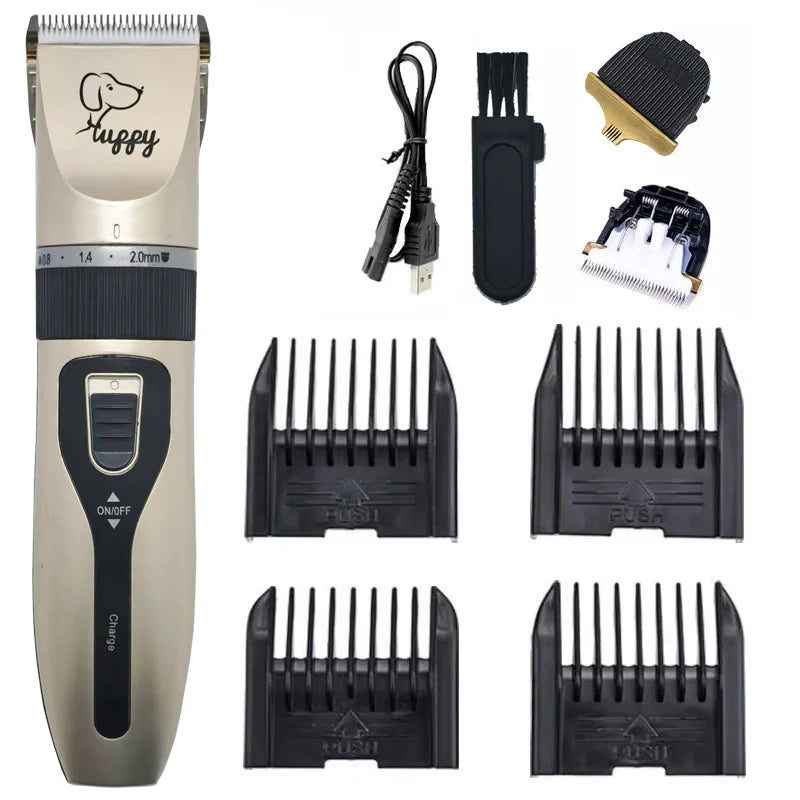 Cordless Dog Clippers - Rechargeable Grooming Trimmer