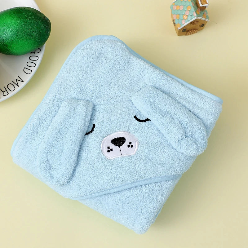 Warm Pet Bathrobe & Quick-Drying Microfiber Towel for Dogs