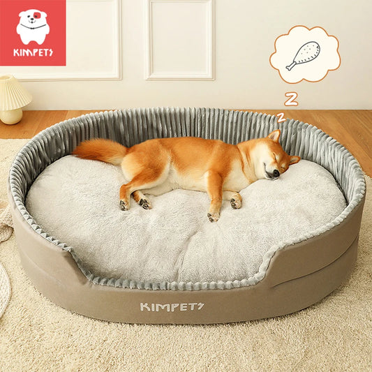 Kimpets Removable Pet Dog Bed Waterproof Plush Mat Sofa