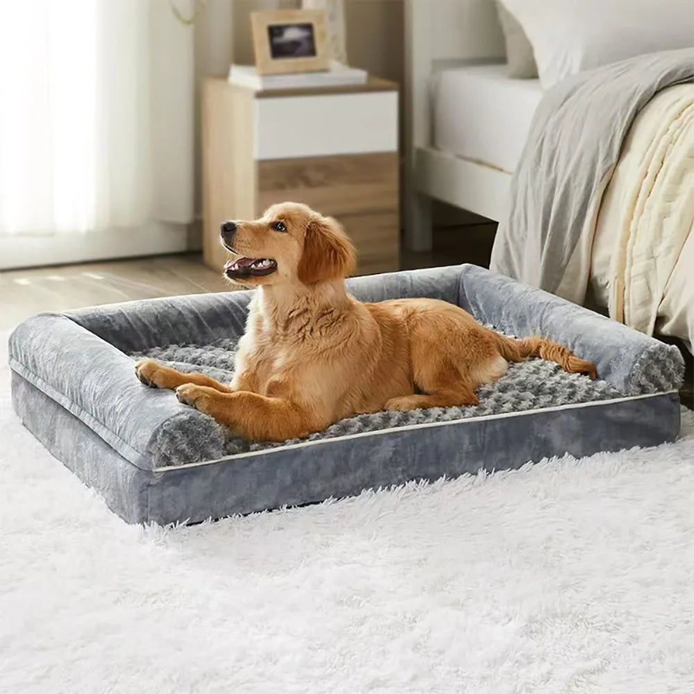 Luxury Dog Cat Bed Mat - Machine Washable All-Season