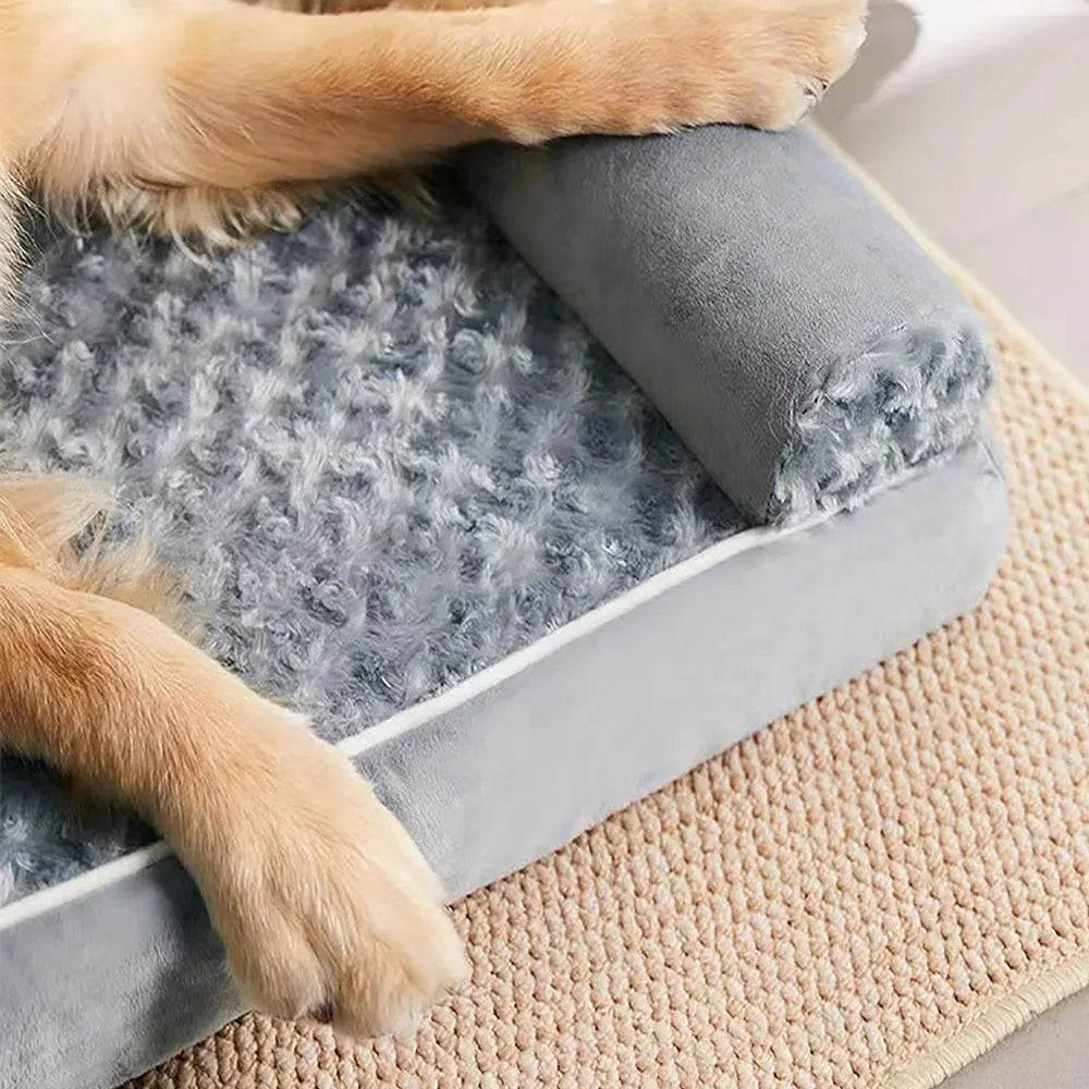 Luxury Dog Cat Bed Mat - Machine Washable All-Season